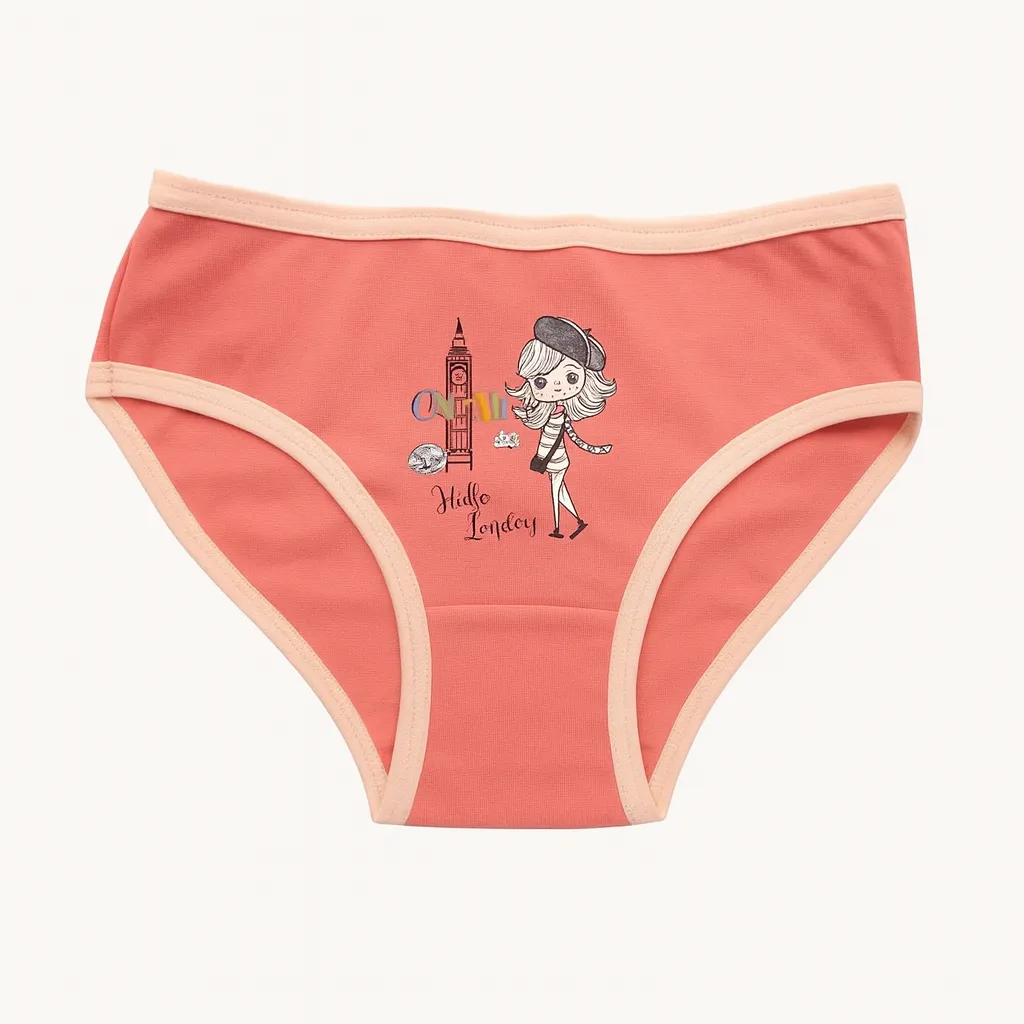 شورت دخترانه نخ پنبه ای مناسب 5 تا 6 سال کلونت