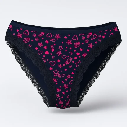 شورت زنانه تور دوزی میسپل سایز L