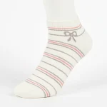 جوراب مچی زنانه بلکس صورتی طرح 2