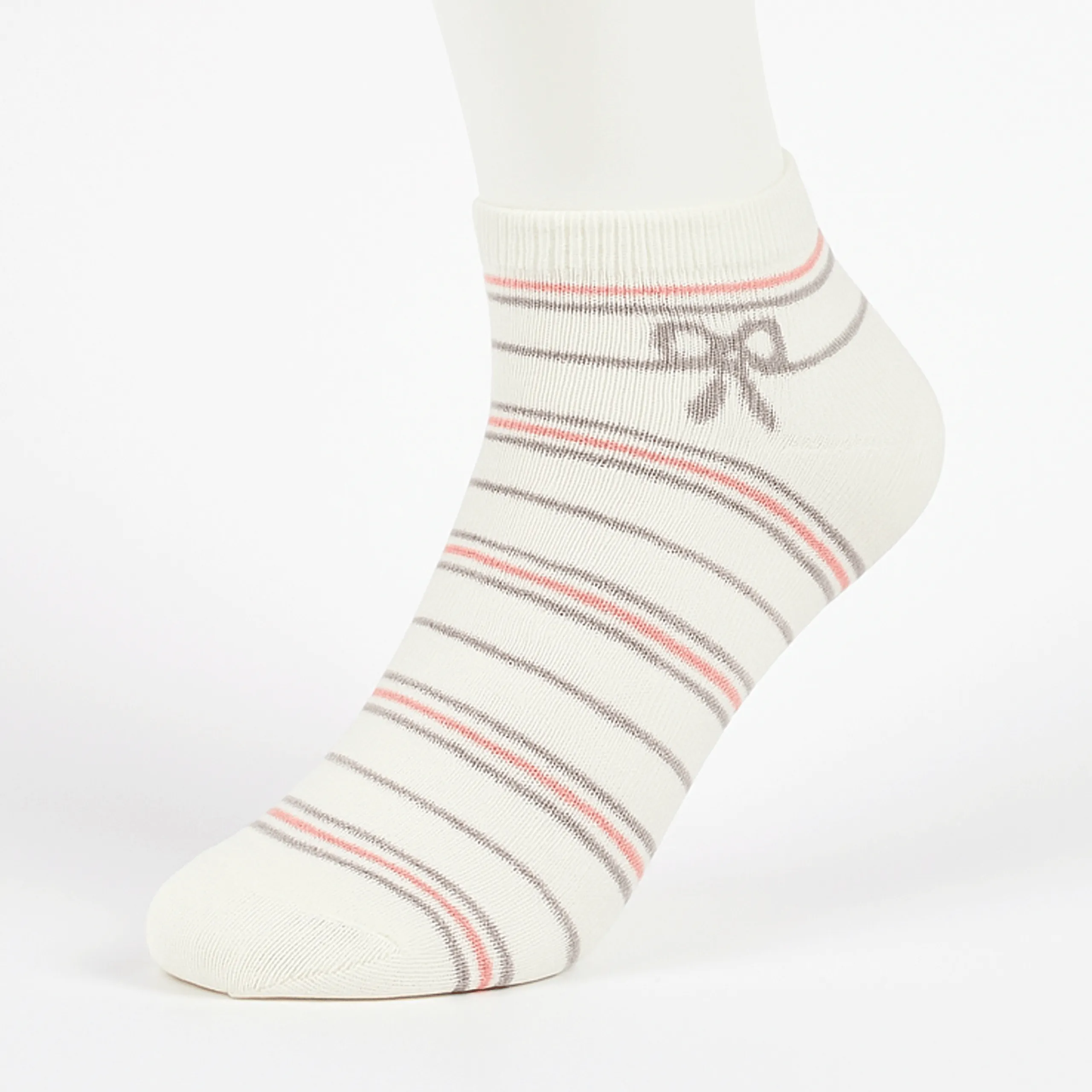 جوراب مچی زنانه بلکس صورتی طرح 2