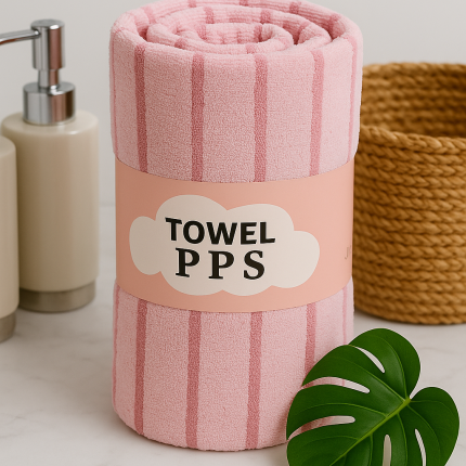 حوله استخری صورتی طرح راه راه PPS