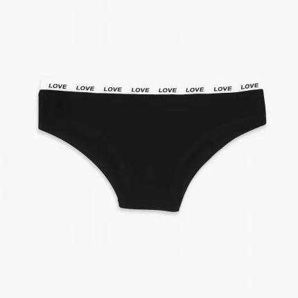 شورت زنانه طرح love کمر کش