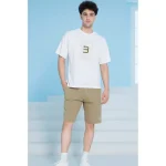ست مردانه تیشرت و شلوارک بلکس - طرح B