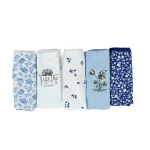 شورت زنانه براک آبی و سفید سایز M