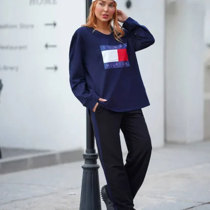 ست زنانه بلوز و شلوار TOMMY HILFIGER