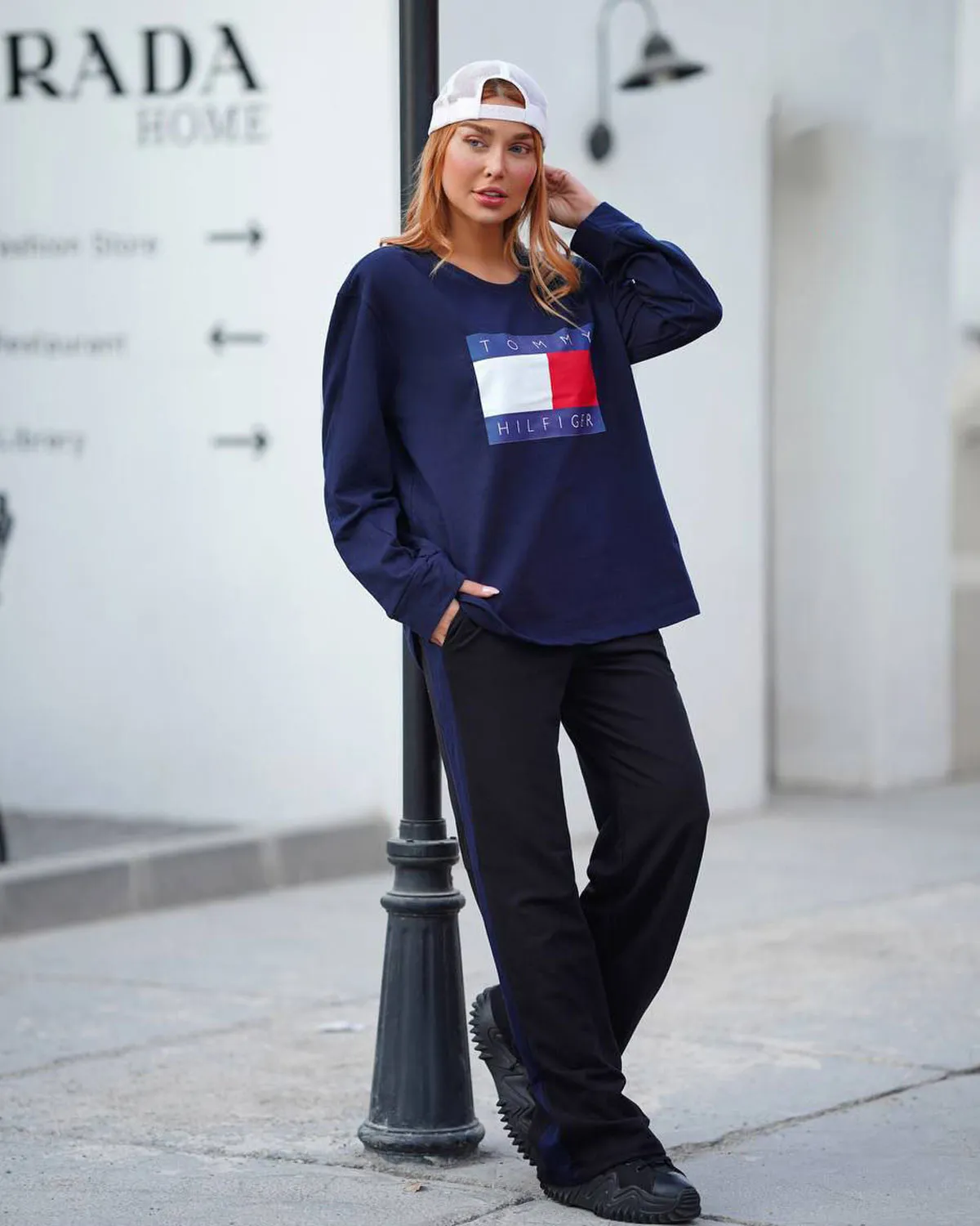 ست زنانه بلوز و شلوار TOMMY HILFIGER