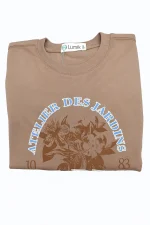 ست بلوز و شلوار بگ چاپ PARIS مدل یونیسکس