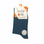 جوراب ساق بلند پسرانه family socks رنگ سبز تیره