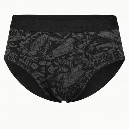 شورت مردانه اسلیپ کش ژاکارد اسپورت طرح کفش - بسته 2 عددی