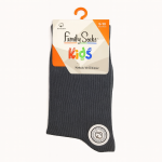 جوراب ساق بلند پسرانه family socks رنگ خاکستری