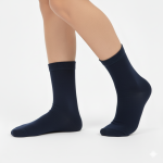 جوراب ساق بلند پسرانه family socks رنگ سرمه ای