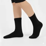 جوراب ساق بلند پسرانه family socks رنگ مشکی