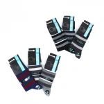 جوراب مردانه ساقدار طرح راه‌راه کلونت