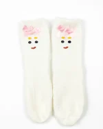 جوراب پشمی دخترانه مدل عروسکی فانتزی