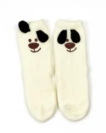 جوراب پشمی دخترانه مدل عروسکی فانتزی