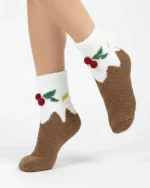 جوراب کریسمسی طرح 3