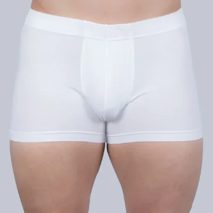 شورت پادار مردانه کمرکش تخت لیفه‌ای ساده (بسته ۲ عددی)