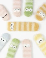 جوراب فانتزی چشم دار ساق بلند