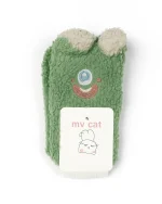 جوراب عروسکی زمستانی گوش‌دار تدی - تصویر 3