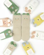 جوراب عروسکی زمستانی گوش‌دار تدی