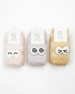 جوراب فانتزی چشم دار ساق بلند