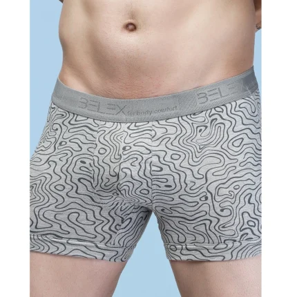 شورت مردانه پادار کش ژاکارد اسپورت طرح Life- بسته 2 عددی