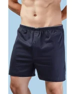 شورت باکسر مردانه کش اسپورت ساده رنگی pack1-3- بسته 3عددی