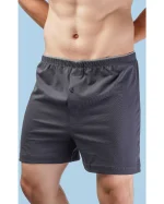 شورت باکسر مردانه کش اسپورت ساده رنگی پک دو - بسته 3عددی - تصویر 3