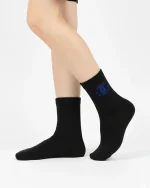 جوراب نیم ساق نخی پسرانه KANGJAWA مناسب ۸ تا ۱۲ سال