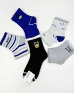 جوراب نیم ساق پسرانه KANGJAWA طرح فانتزی