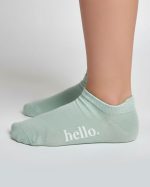 جوراب مچی زنانه و دخترانه طرح hello