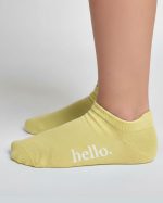 جوراب مچی زنانه و دخترانه طرح hello