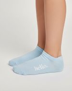 جوراب مچی زنانه و دخترانه طرح hello