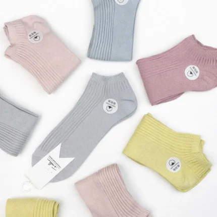 جوراب کبریتی مچی زنانه رنگ پاستیلی