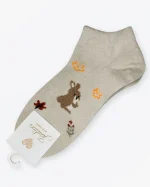 جوراب مچی بوکله طرح خرگوش