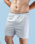 شورت باکسر مردانه کش اسپورت ساده رنگی پک دو - بسته 3عددی - تصویر 3