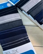 جوراب مردانه ساق بلند ۵ عددی بلکس (طرح 4) - تصویر 2