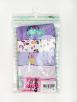 شورت اسلیپ دخترانه یونیکورن نخی براک پک ۵ عددی سایز ۲ تا ۱۲ سال