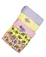 شورت اسلیپ دخترانه طرح میوه‌ای فانتزی براک پک ۵ عددی نخی