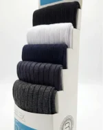 جوراب مردانه ساق بلند ۵ عددی بلکس (طرح ۶) - تصویر 4