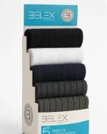 جوراب مردانه ساق بلند ۵ عددی بلکس (طرح ۶)