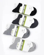 جوراب مچی اسپرت نخی کف حوله‌ای مردانه