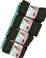 جوراب‌شلواری بچگانه بافت سبز تیره ملانژ برند پنتی (Penti) - تصویر 2