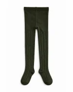 جوراب‌شلواری بچگانه بافت سبز تیره ملانژ برند پنتی (Penti)