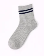 پک 5 عددی جوراب پسرانه نیم ساق طرح اسپرت راه راه - تصویر 5