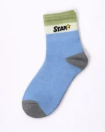 پک 5 عددی جوراب پسرانه نیم ساق طرح استار اسپرت - تصویر 5