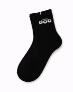 پک 5 عددی جوراب پسرانه نیم ساق طرح سگ - تصویر 4