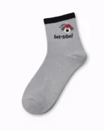 پک 5 عددی جوراب پسرانه نیم ساق طرح پاپی - تصویر 4