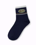 پک 5 عددی جوراب پسرانه نیم ساق طرح پاپی - تصویر 5