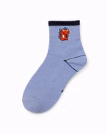 پک 5 عددی جوراب پسرانه نیم ساق طرح دایناسور - تصویر 2